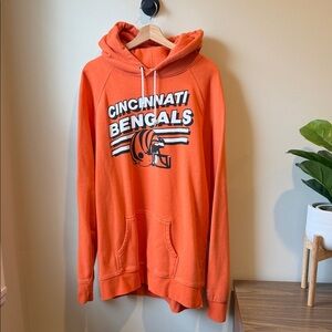 HOMAGE Orange Cincinnati Bengals Hoodie